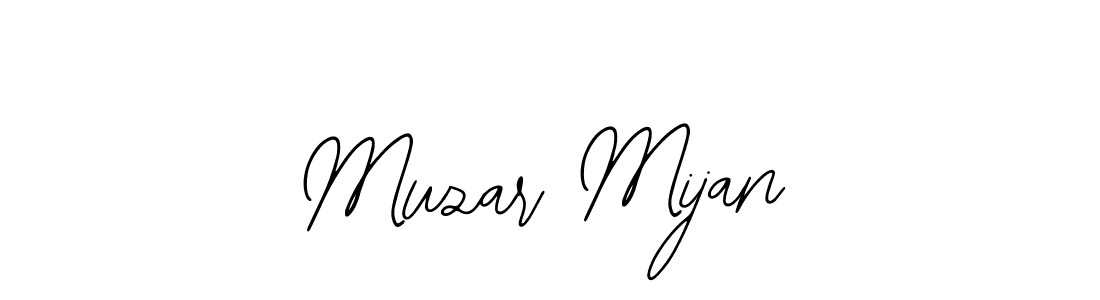 Make a beautiful signature design for name Muzar Mijan. Use this online signature maker to create a handwritten signature for free. Muzar Mijan signature style 12 images and pictures png