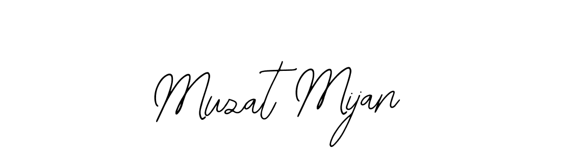 How to Draw Muzat Mijan signature style? Bearetta-2O07w is a latest design signature styles for name Muzat Mijan. Muzat Mijan signature style 12 images and pictures png