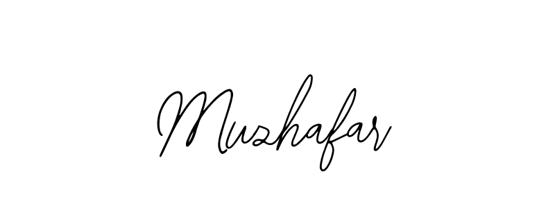 How to make Muzhafar name signature. Use Bearetta-2O07w style for creating short signs online. This is the latest handwritten sign. Muzhafar signature style 12 images and pictures png