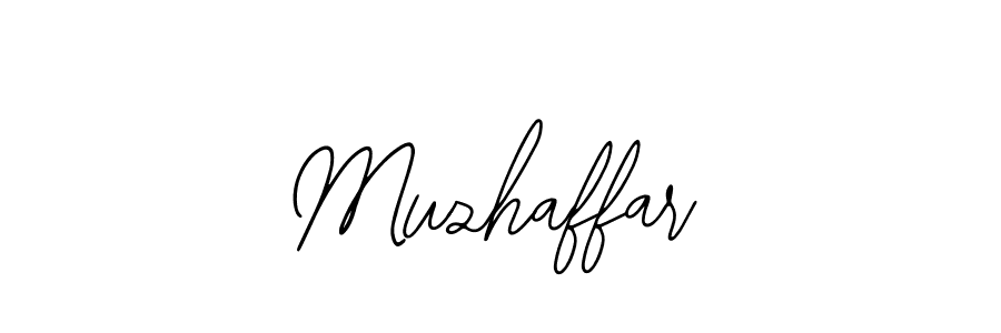 How to make Muzhaffar signature? Bearetta-2O07w is a professional autograph style. Create handwritten signature for Muzhaffar name. Muzhaffar signature style 12 images and pictures png