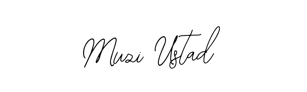 Create a beautiful signature design for name Muzi Ustad. With this signature (Bearetta-2O07w) fonts, you can make a handwritten signature for free. Muzi Ustad signature style 12 images and pictures png