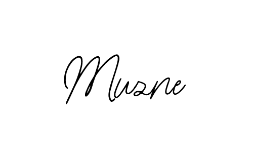 Similarly Bearetta-2O07w is the best handwritten signature design. Signature creator online .You can use it as an online autograph creator for name Muzne. Muzne signature style 12 images and pictures png