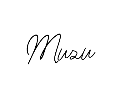 The best way (Bearetta-2O07w) to make a short signature is to pick only two or three words in your name. The name Muzu include a total of six letters. For converting this name. Muzu signature style 12 images and pictures png