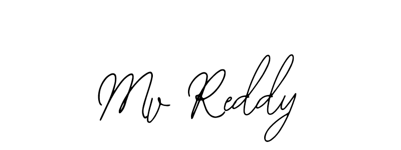 Also we have Mv Reddy name is the best signature style. Create professional handwritten signature collection using Bearetta-2O07w autograph style. Mv Reddy signature style 12 images and pictures png