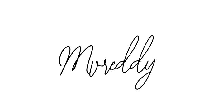 Make a beautiful signature design for name Mvreddy. With this signature (Bearetta-2O07w) style, you can create a handwritten signature for free. Mvreddy signature style 12 images and pictures png