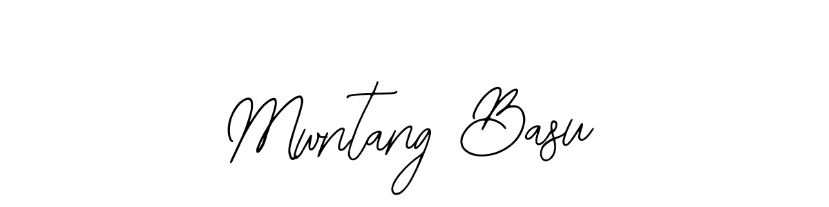 It looks lik you need a new signature style for name Mwntang Basu. Design unique handwritten (Bearetta-2O07w) signature with our free signature maker in just a few clicks. Mwntang Basu signature style 12 images and pictures png
