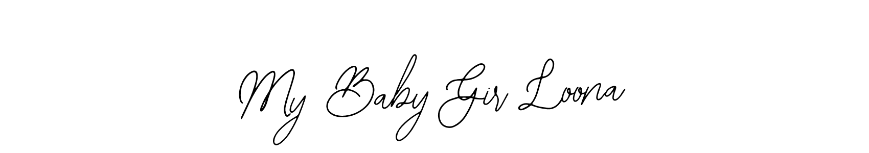 You can use this online signature creator to create a handwritten signature for the name My Baby Gir Loona. This is the best online autograph maker. My Baby Gir Loona signature style 12 images and pictures png