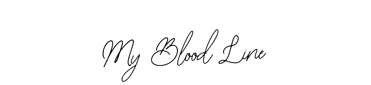 See photos of My Blood Line official signature by Spectra . Check more albums & portfolios. Read reviews & check more about Bearetta-2O07w font. My Blood Line signature style 12 images and pictures png