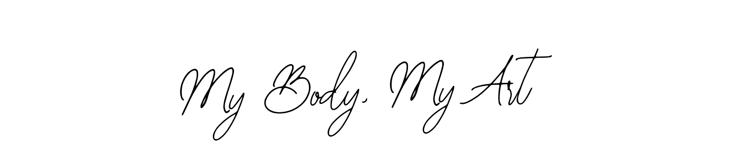 Create a beautiful signature design for name My Body, My Art. With this signature (Bearetta-2O07w) fonts, you can make a handwritten signature for free. My Body, My Art signature style 12 images and pictures png