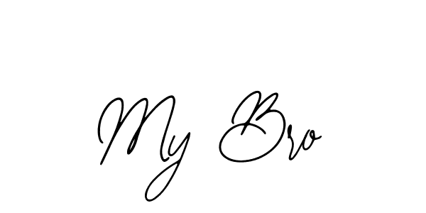 How to Draw My Bro signature style? Bearetta-2O07w is a latest design signature styles for name My Bro. My Bro signature style 12 images and pictures png
