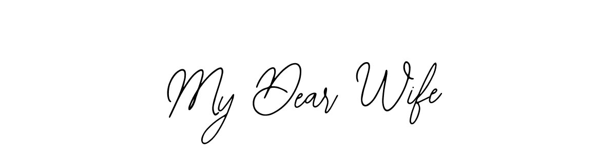 Make a beautiful signature design for name My Dear Wife. Use this online signature maker to create a handwritten signature for free. My Dear Wife signature style 12 images and pictures png