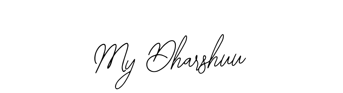 Also You can easily find your signature by using the search form. We will create My Dharshuu name handwritten signature images for you free of cost using Bearetta-2O07w sign style. My Dharshuu signature style 12 images and pictures png