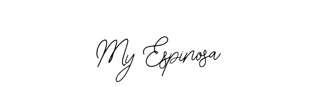 Also we have My Espinosa name is the best signature style. Create professional handwritten signature collection using Bearetta-2O07w autograph style. My Espinosa signature style 12 images and pictures png