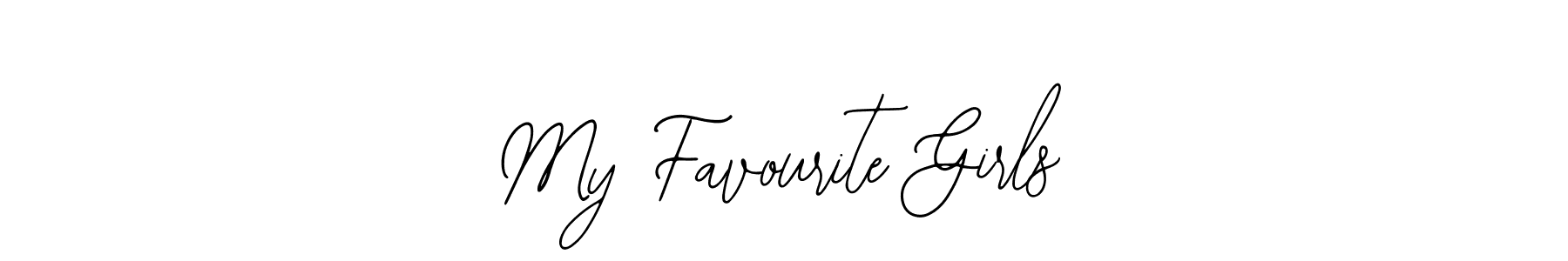 How to Draw My Favourite Girls signature style? Bearetta-2O07w is a latest design signature styles for name My Favourite Girls. My Favourite Girls signature style 12 images and pictures png