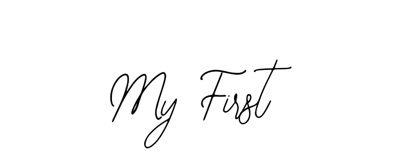 Here are the top 10 professional signature styles for the name My First. These are the best autograph styles you can use for your name. My First signature style 12 images and pictures png