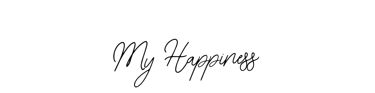 Create a beautiful signature design for name My Happiness. With this signature (Bearetta-2O07w) fonts, you can make a handwritten signature for free. My Happiness signature style 12 images and pictures png