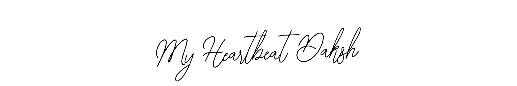 Create a beautiful signature design for name My Heartbeat Daksh. With this signature (Bearetta-2O07w) fonts, you can make a handwritten signature for free. My Heartbeat Daksh signature style 12 images and pictures png