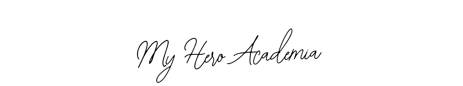 My Hero Academia stylish signature style. Best Handwritten Sign (Bearetta-2O07w) for my name. Handwritten Signature Collection Ideas for my name My Hero Academia. My Hero Academia signature style 12 images and pictures png