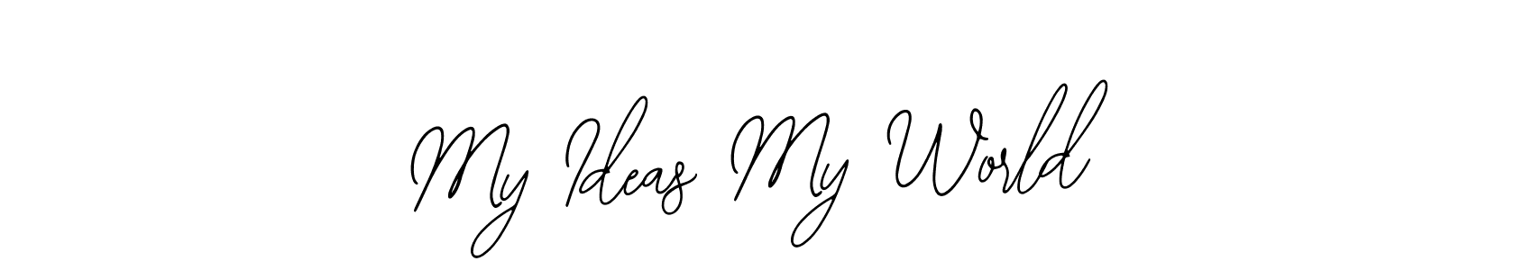 Make a beautiful signature design for name My Ideas My World. Use this online signature maker to create a handwritten signature for free. My Ideas My World signature style 12 images and pictures png