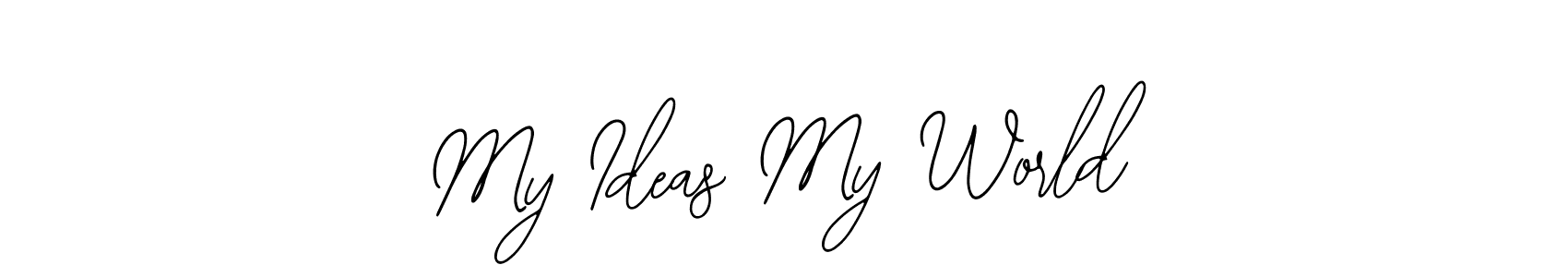 Make a beautiful signature design for name My Ideas My World. Use this online signature maker to create a handwritten signature for free. My Ideas My World signature style 12 images and pictures png