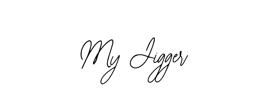 if you are searching for the best signature style for your name My Jigger. so please give up your signature search. here we have designed multiple signature styles  using Bearetta-2O07w. My Jigger signature style 12 images and pictures png