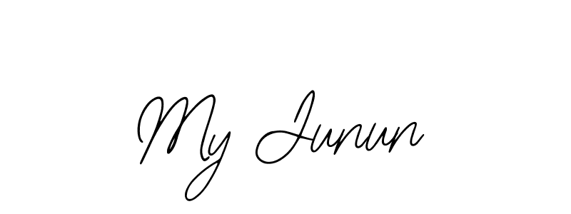 It looks lik you need a new signature style for name My Junun. Design unique handwritten (Bearetta-2O07w) signature with our free signature maker in just a few clicks. My Junun signature style 12 images and pictures png