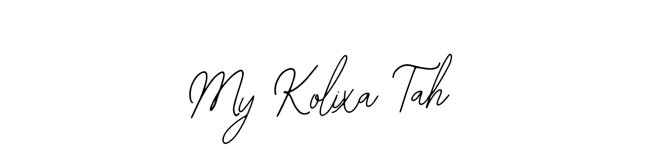 Once you've used our free online signature maker to create your best signature Bearetta-2O07w style, it's time to enjoy all of the benefits that My Kolixa Tah name signing documents. My Kolixa Tah signature style 12 images and pictures png