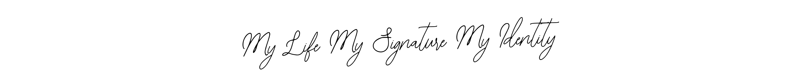 Once you've used our free online signature maker to create your best signature Bearetta-2O07w style, it's time to enjoy all of the benefits that My Life My Signature My Identity name signing documents. My Life My Signature My Identity signature style 12 images and pictures png