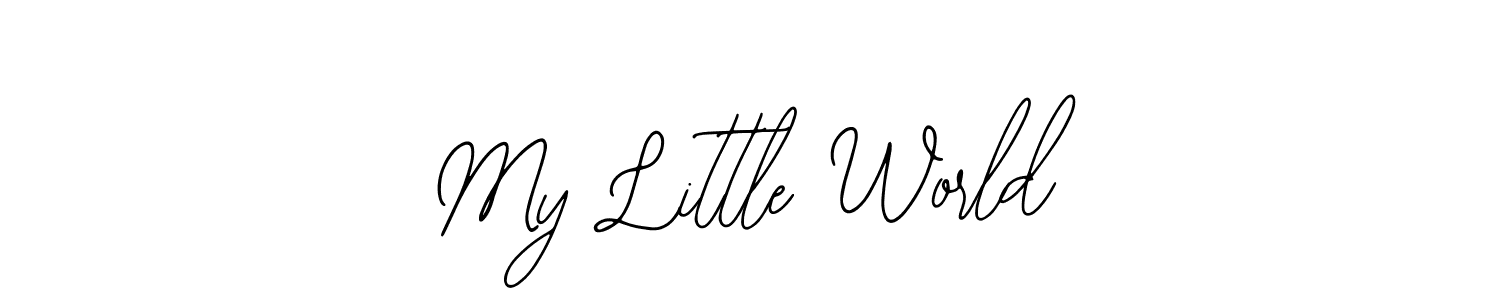 You can use this online signature creator to create a handwritten signature for the name My Little World. This is the best online autograph maker. My Little World signature style 12 images and pictures png
