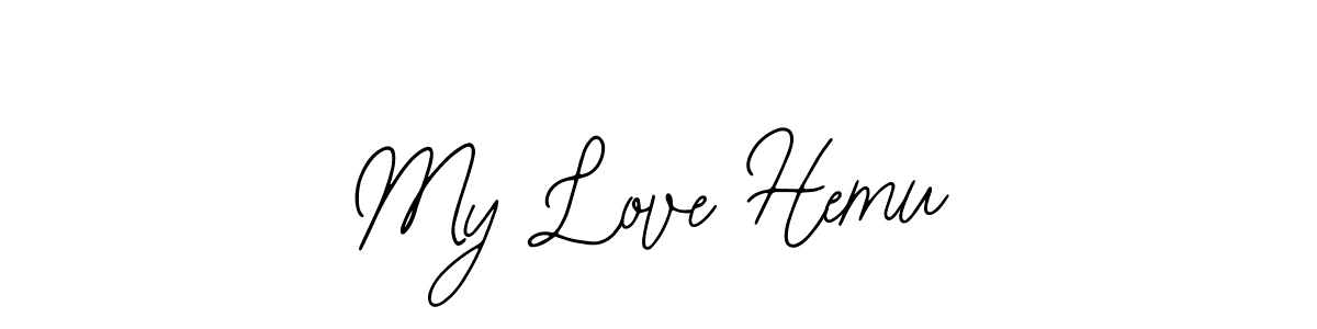Check out images of Autograph of My Love Hemu name. Actor My Love Hemu Signature Style. Bearetta-2O07w is a professional sign style online. My Love Hemu signature style 12 images and pictures png