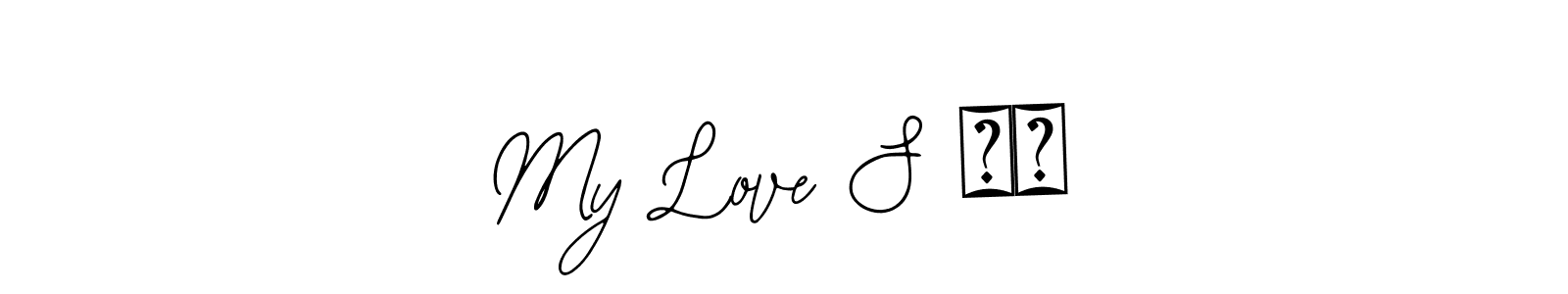 My Love S ✌️ stylish signature style. Best Handwritten Sign (Bearetta-2O07w) for my name. Handwritten Signature Collection Ideas for my name My Love S ✌️. My Love S ✌️ signature style 12 images and pictures png