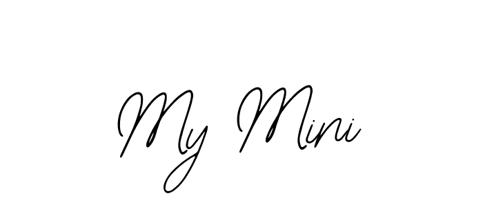 Here are the top 10 professional signature styles for the name My Mini. These are the best autograph styles you can use for your name. My Mini signature style 12 images and pictures png