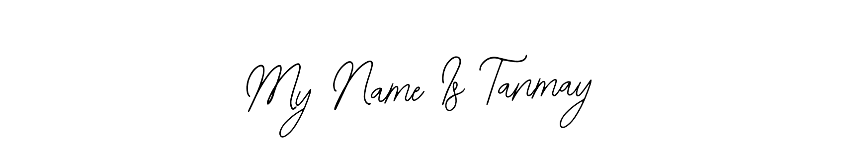 Use a signature maker to create a handwritten signature online. With this signature software, you can design (Bearetta-2O07w) your own signature for name My Name Is Tanmay. My Name Is Tanmay signature style 12 images and pictures png