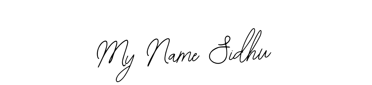 Make a beautiful signature design for name My Name Sidhu. With this signature (Bearetta-2O07w) style, you can create a handwritten signature for free. My Name Sidhu signature style 12 images and pictures png