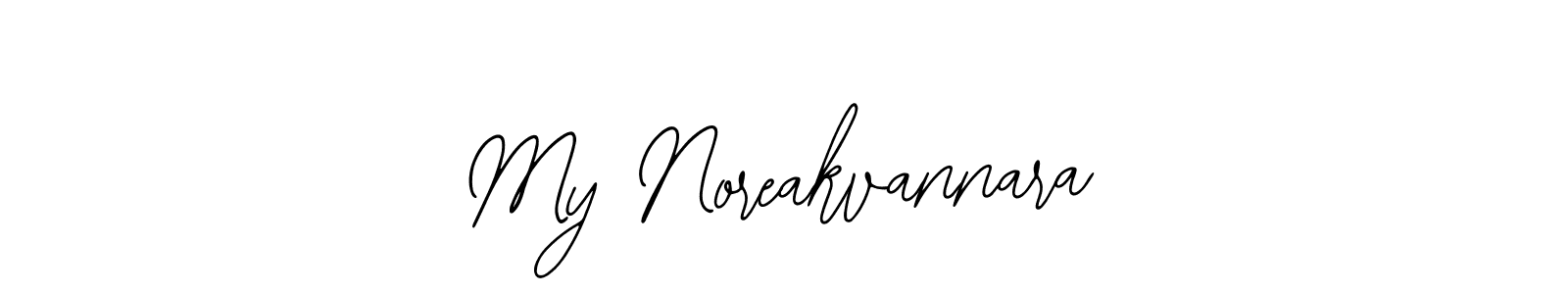 Design your own signature with our free online signature maker. With this signature software, you can create a handwritten (Bearetta-2O07w) signature for name My Noreakvannara. My Noreakvannara signature style 12 images and pictures png
