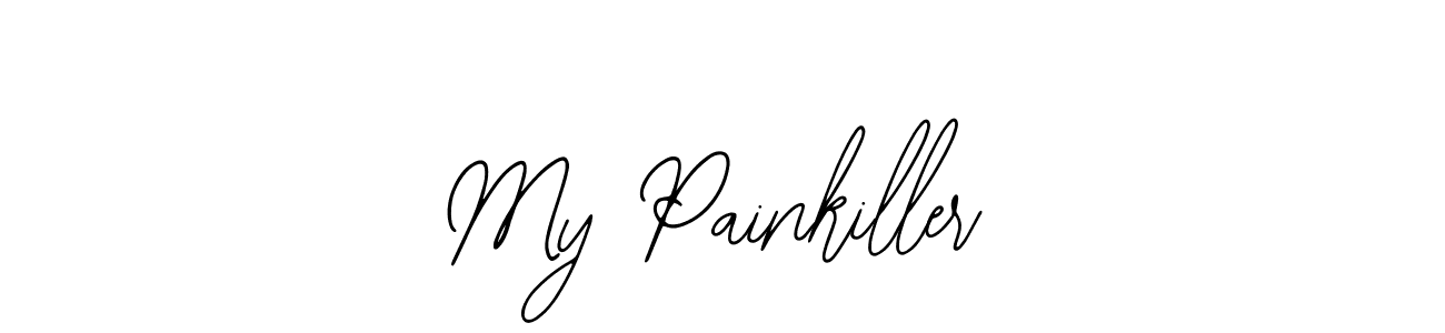 Similarly Bearetta-2O07w is the best handwritten signature design. Signature creator online .You can use it as an online autograph creator for name My Painkiller. My Painkiller signature style 12 images and pictures png