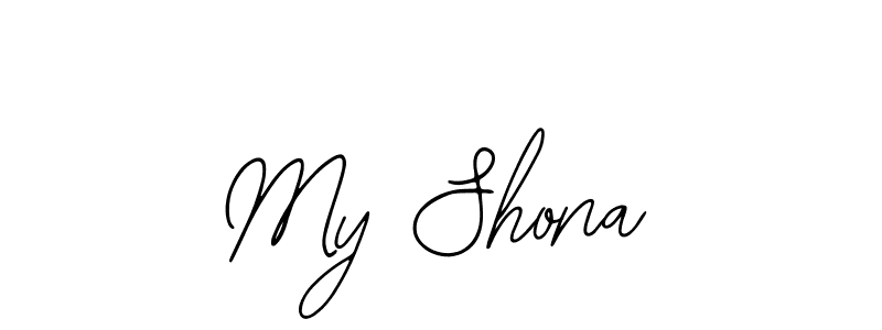 Create a beautiful signature design for name My Shona. With this signature (Bearetta-2O07w) fonts, you can make a handwritten signature for free. My Shona signature style 12 images and pictures png
