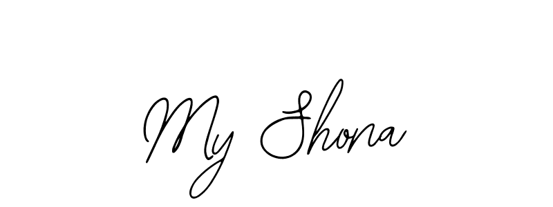Design your own signature with our free online signature maker. With this signature software, you can create a handwritten (Bearetta-2O07w) signature for name My Shona. My Shona signature style 12 images and pictures png