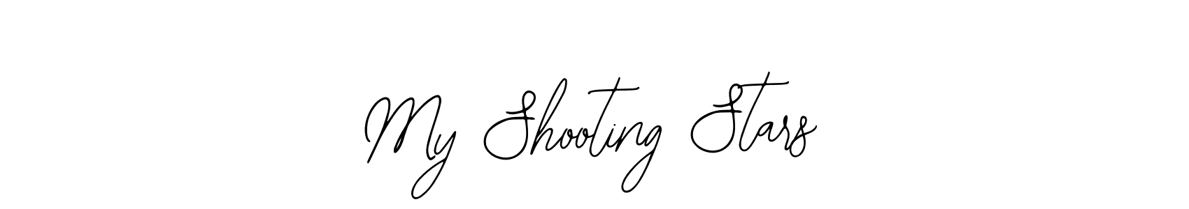The best way (Bearetta-2O07w) to make a short signature is to pick only two or three words in your name. The name My Shooting Stars include a total of six letters. For converting this name. My Shooting Stars signature style 12 images and pictures png