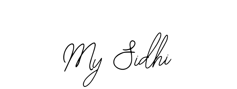 You can use this online signature creator to create a handwritten signature for the name My Sidhi. This is the best online autograph maker. My Sidhi signature style 12 images and pictures png