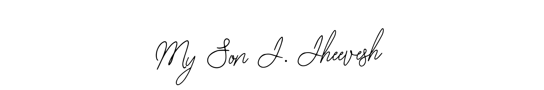 Make a beautiful signature design for name My Son J. Jheevesh. With this signature (Bearetta-2O07w) style, you can create a handwritten signature for free. My Son J. Jheevesh signature style 12 images and pictures png