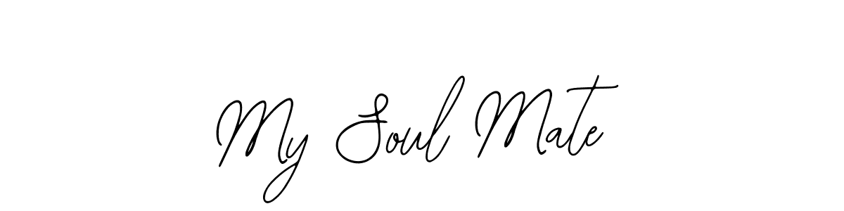 Similarly Bearetta-2O07w is the best handwritten signature design. Signature creator online .You can use it as an online autograph creator for name My Soul Mate. My Soul Mate signature style 12 images and pictures png
