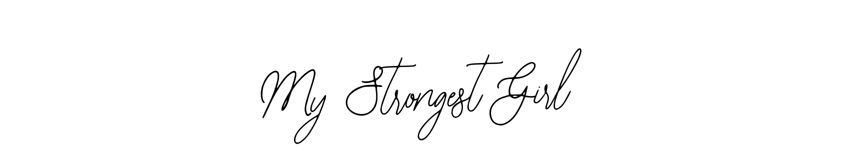 This is the best signature style for the My Strongest Girl name. Also you like these signature font (Bearetta-2O07w). Mix name signature. My Strongest Girl signature style 12 images and pictures png