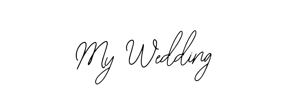 Make a beautiful signature design for name My Wedding. Use this online signature maker to create a handwritten signature for free. My Wedding signature style 12 images and pictures png