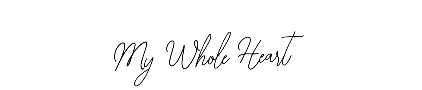 Make a beautiful signature design for name My Whole Heart. Use this online signature maker to create a handwritten signature for free. My Whole Heart signature style 12 images and pictures png