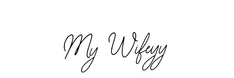 This is the best signature style for the My Wifeyy name. Also you like these signature font (Bearetta-2O07w). Mix name signature. My Wifeyy signature style 12 images and pictures png