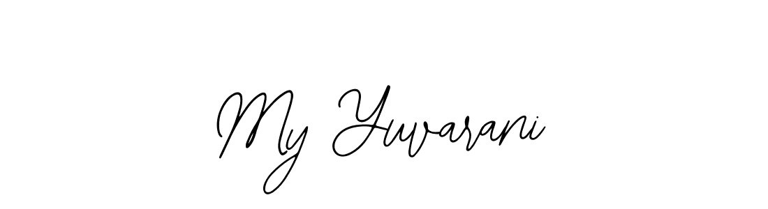 Use a signature maker to create a handwritten signature online. With this signature software, you can design (Bearetta-2O07w) your own signature for name My Yuvarani. My Yuvarani signature style 12 images and pictures png