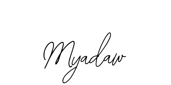 Also You can easily find your signature by using the search form. We will create Myadaw name handwritten signature images for you free of cost using Bearetta-2O07w sign style. Myadaw signature style 12 images and pictures png