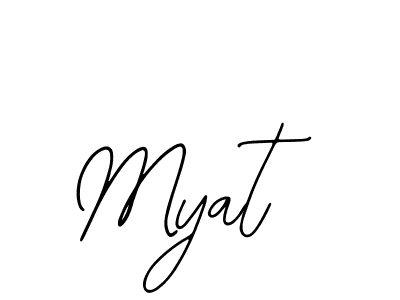 Create a beautiful signature design for name Myat. With this signature (Bearetta-2O07w) fonts, you can make a handwritten signature for free. Myat signature style 12 images and pictures png