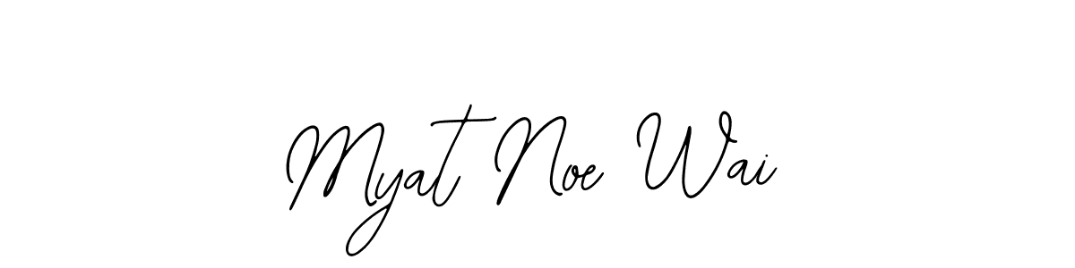 Create a beautiful signature design for name Myat Noe Wai. With this signature (Bearetta-2O07w) fonts, you can make a handwritten signature for free. Myat Noe Wai signature style 12 images and pictures png